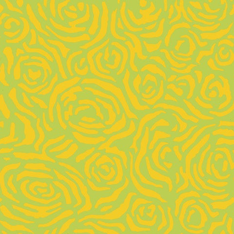 Cockatoo Chatter   Swirls Yellow