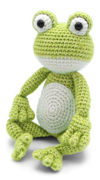 DIY Crochet Kit - Vinny Frog