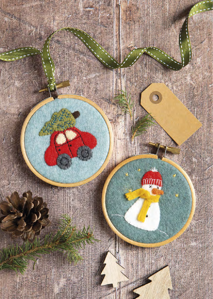 Festive Felt Decorations Book (All New 20 to Make Series)