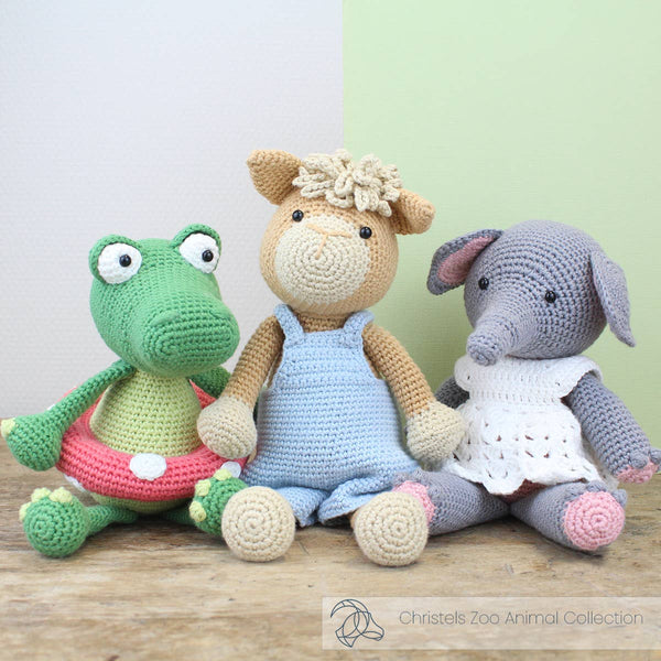 DIY Crochet Kit - Olga Elephant