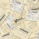 Old receipts DCX11884-CREM-D