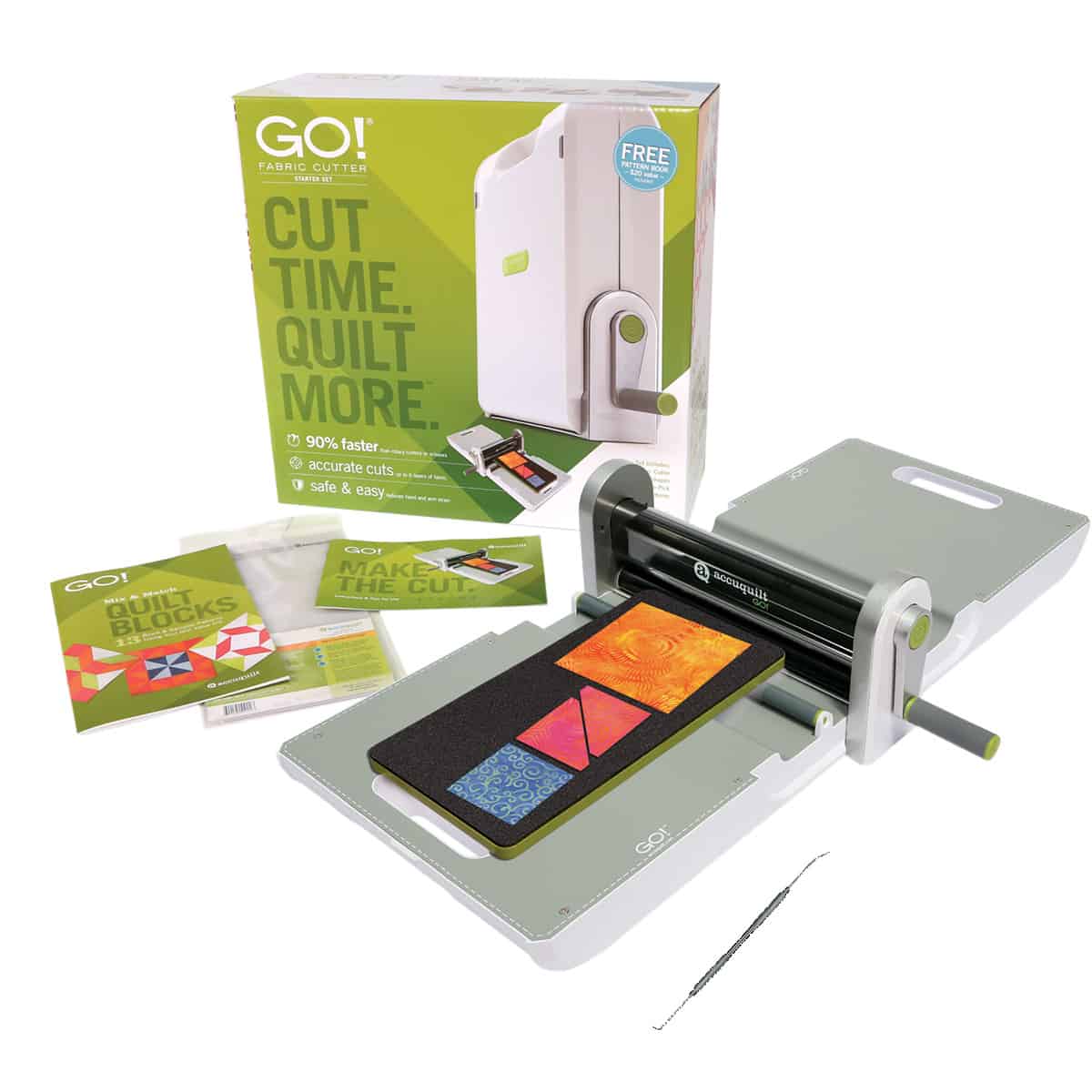 ACCU Quilt GO! Fabric Cutter Starter Set