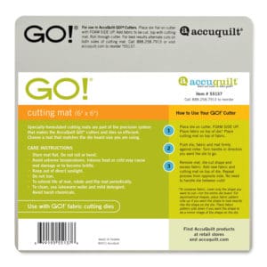 AccuQuilt Cutting Mats 6" x 6"