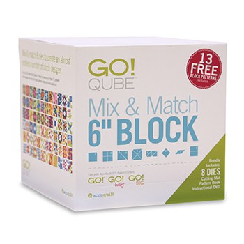 AccuQuilt Dies Go! Qube Mix & Match 6" Block