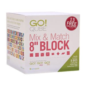 AccuQuilt Dies Go! Qube Mix & Match 8" Block