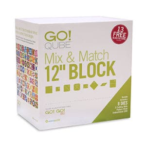 Copy of AccuQuilt Dies Go! Qube Mix & Match 12" Block
