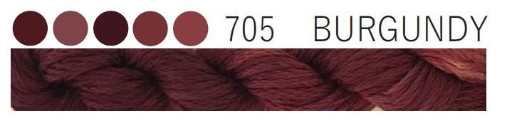 705 Burgundy