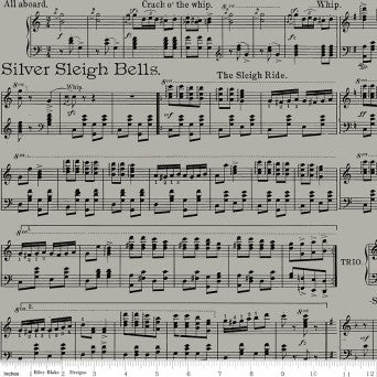 All About Christmas Sheet Music Gray