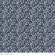 Gingham Foundry - Blossoms Navy