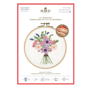 EMBROIDERY KIT Cosmo Bouquet 15.5cm