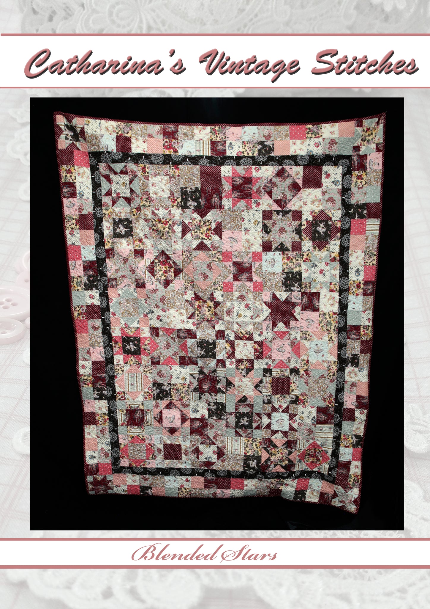 C.V.S Quilts  Blended Stars