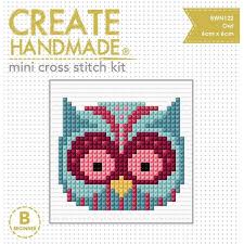 Cross Stitch  Create Hand Made Starter Owl