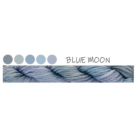 Paint box Cottage Garden Threads Blue Moon