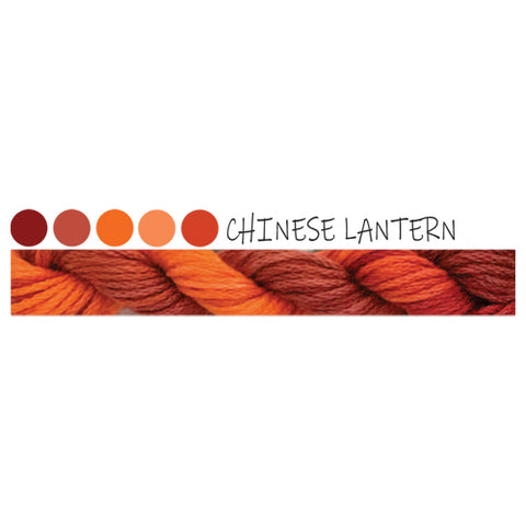 Paint box Cottage Garden Threads  Chinese Lantern