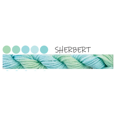 Paint box Cottage Garden Threads Sherbert
